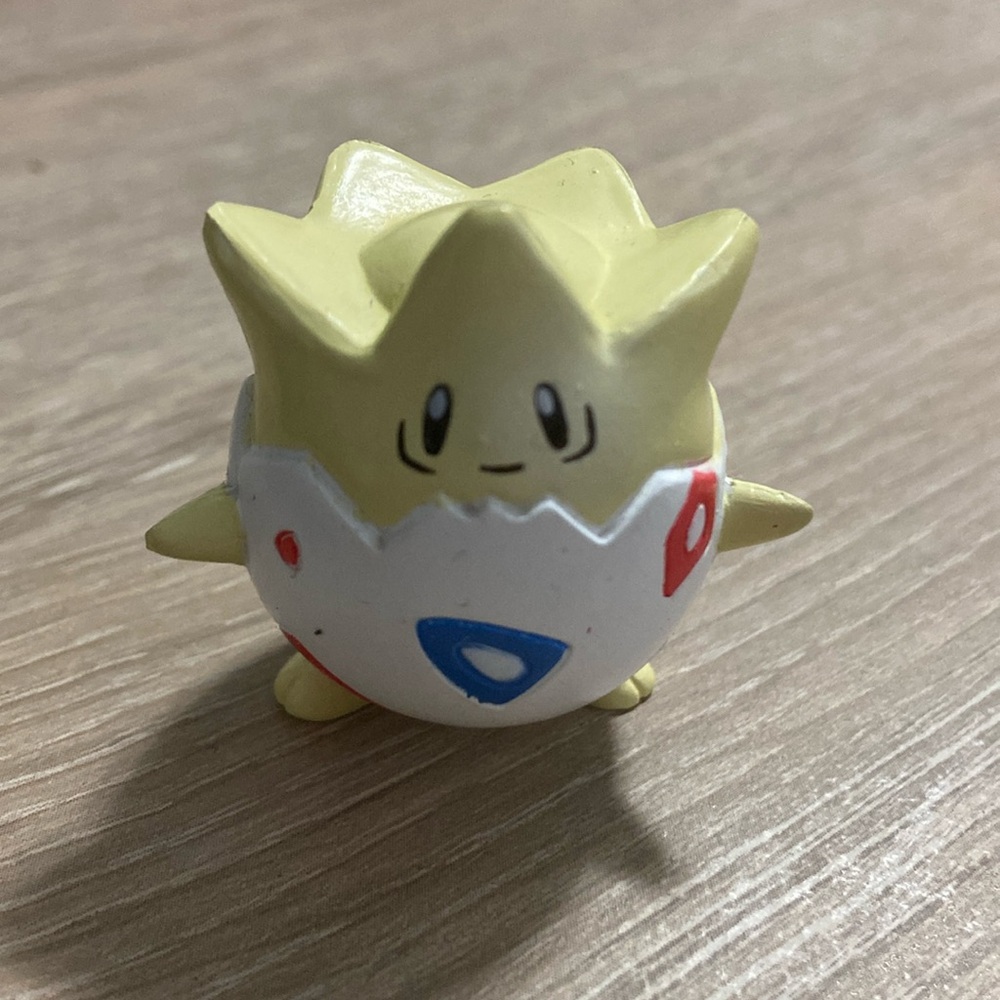 1999 Togepi TOMY Pokemon Figure CGTSJ Nintendo 2" - Vintage Authentic